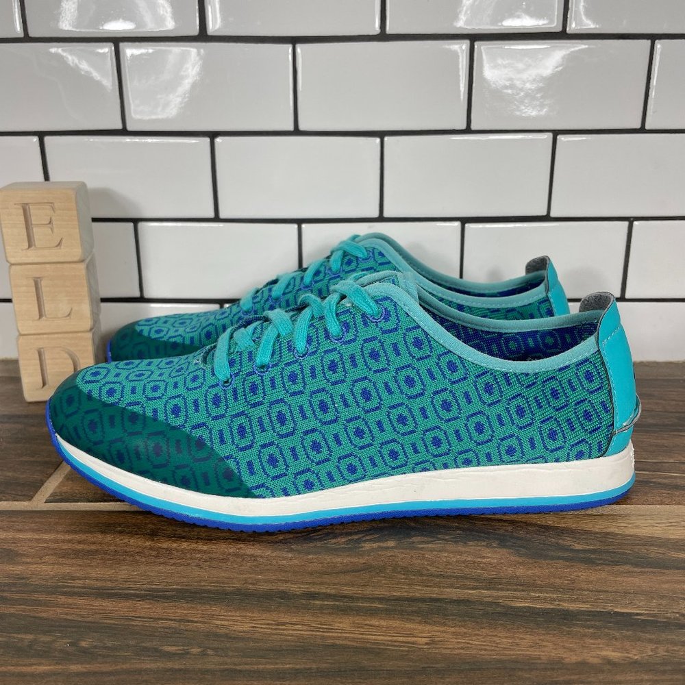Sperry Paul Sperry Tidal Trainer Women's Size 7 Shoes Teal Blue Jogger Sneakers
